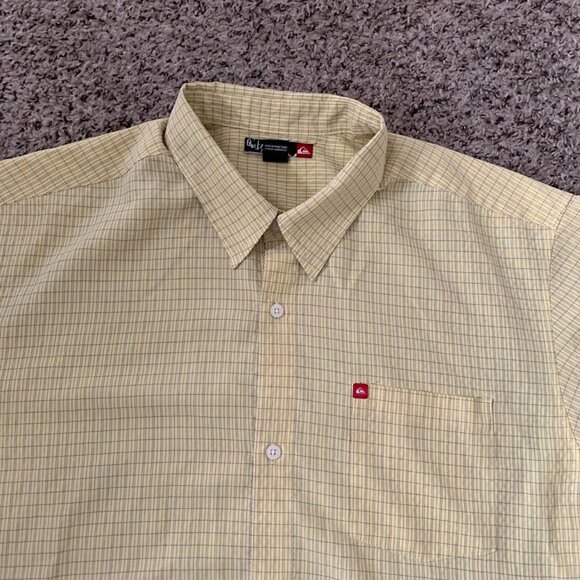Quicksilver checkered button up shirt - Picture 3 of 7